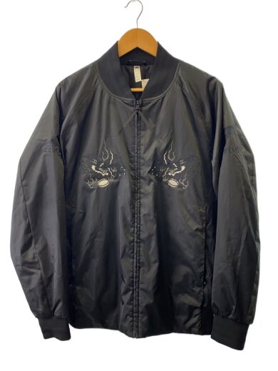 商品画像：ALLBLACKS/日本限定/スカジャン/XO/ポリエステル/BLK/ED0972// 1