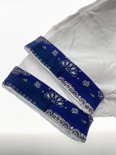 商品画像：Tシャツ/M/コットン/WHT/ペーズリー/WDS-C-MYGH-24-Q3-08 5