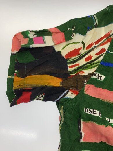 商品画像：21SS/JEAN-MICHEL BASQUIAT S/S HAWAIIAN SHIRT/M/レーヨン/GRN/総柄// 5