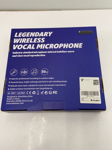 商品画像：K60-4 TALOMEN/ワイヤレスダイナミックマイク4本セット/楽器周辺機器その他/K60-4 3