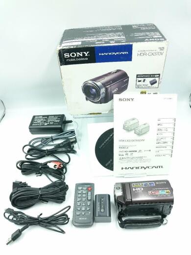 画像：SONYビデオカメラ HDR-CX370V8