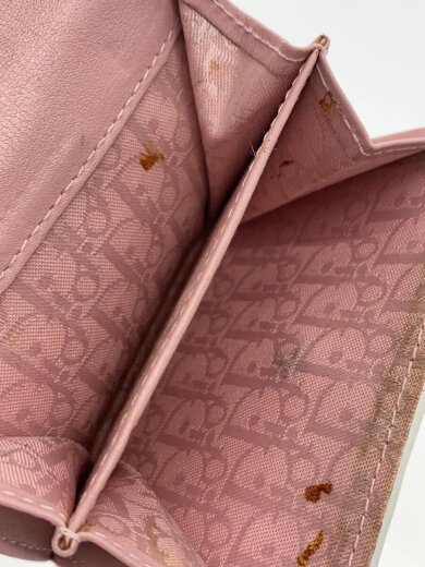 商品画像：2つ折り財布/キャンバス/PNK/無地/レディース 5