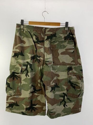 商品画像：ショートパンツ/L/コットン/GRN/カモフラ/251-1471 2