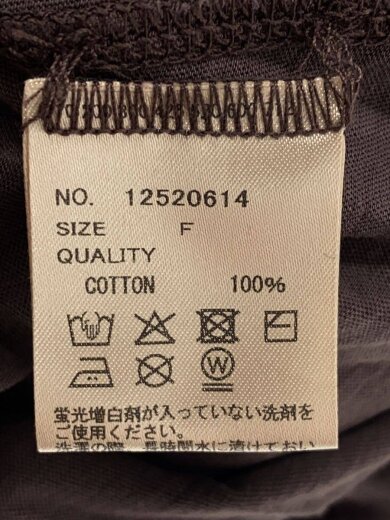 商品画像：長袖Tシャツ/FREE/コットン/BRW/12520614 4