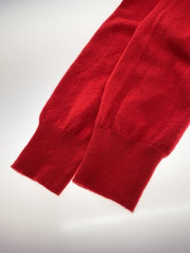 商品画像：カーディガン(薄手)/M/ウール/RED/KZ-N004 5