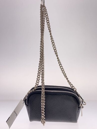 商品画像：ショルダーバッグ/レザー/BLK/無地 3