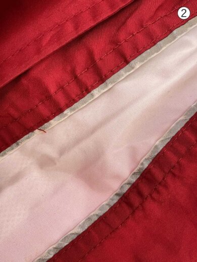 商品画像：ボトム/L/ポリエステル/RED 8