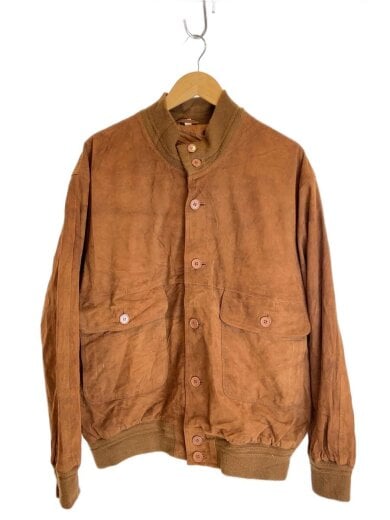 商品画像：レザージャケット・ブルゾン/--/レザー/BRW 1