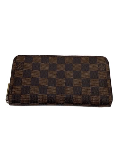 商品画像：1)ジッピー・ウォレット_ダミエ・エベヌ/PVC/BRW/メンズ 1