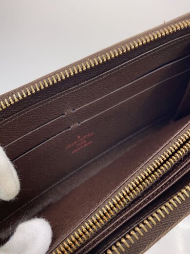 商品画像：1)ジッピー・ウォレット_ダミエ・エベヌ/PVC/BRW/メンズ 6