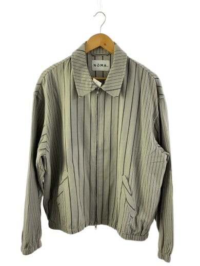 商品画像：ジャケット/4/コットン/GRY/ストライプ/N33-ID01 1