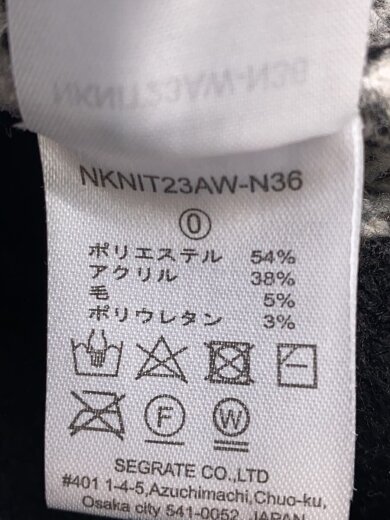 商品画像：ニット・セーター(厚手)/O/--/BLK/NKNIT23AW-N36 4