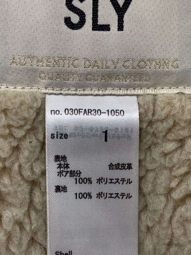 商品画像：ジャケット/1/フェイクレザー/BEG/030FAR30-1050 4