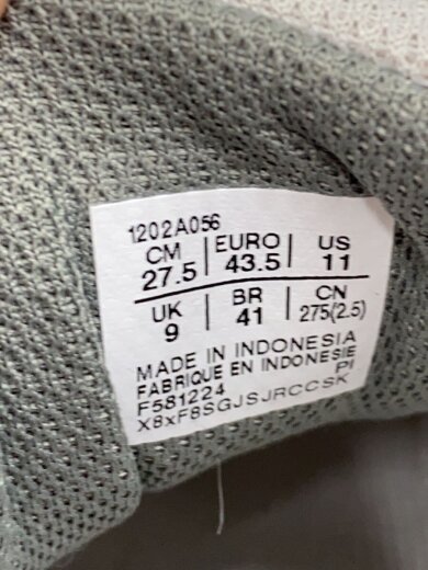 商品画像：ローカットスニーカー/27.5cm/GRY/f581224 5