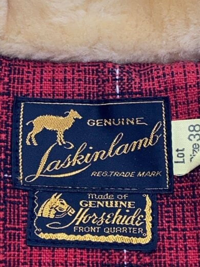 商品画像：LASKIN LAMB/レザージャケット・ブルゾン/38/羊革/BRW 3