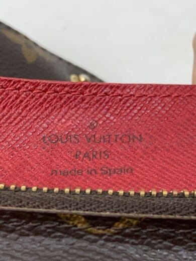 商品画像：ポルト・フォイユ・エミリー_モノグラム・キャンバス_ルージュ/PVC/BRW/レディース 3