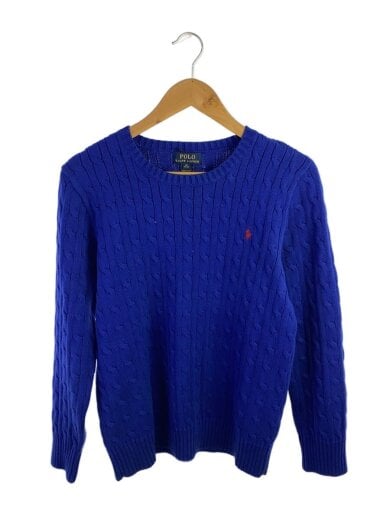 商品画像：ニット・セーター(厚手)/XL/--/BLU/無地// 1