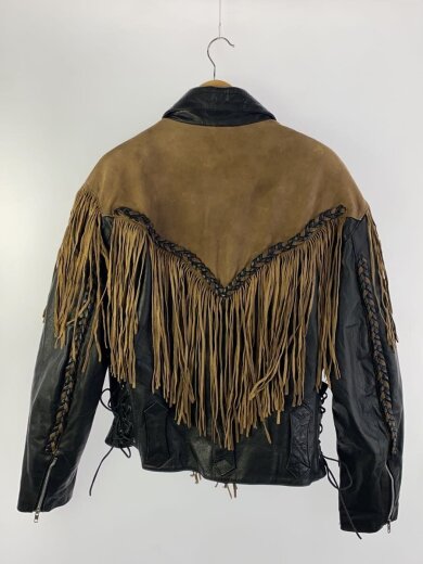 商品画像：FIRST Genuine Leather/レザージャケット・ブルゾン/XL/レザー/BLK 2