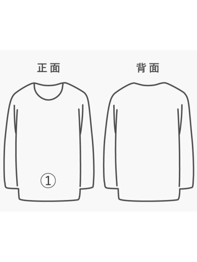 商品画像：カットソー/2/コットン/BLK/B01-05004 8
