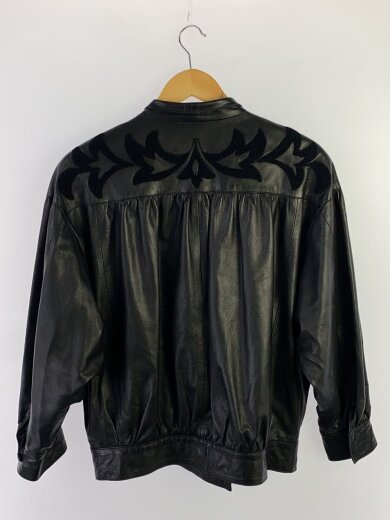 商品画像：レザージャケット・ブルゾン/M/牛革/BLK 2