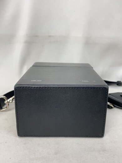 商品画像：レザーストラップボックスバッグ/--/BLK 4