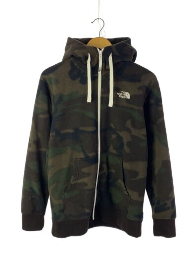 商品画像：REARVIEW CAMO FLEECE FULL ZIP HOODIE_リアビュー カモ フリース/L/ポリエステ 1