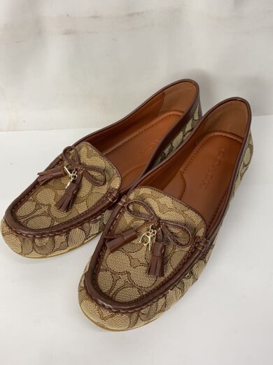 商品画像：ローファー/23.5cm/BRW/キャンバス/FG4295 2