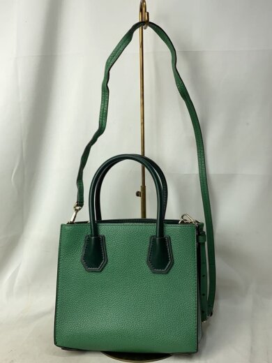 商品画像：ショルダーバッグ/レザー/GRN/無地/30T8TM9M2L 3