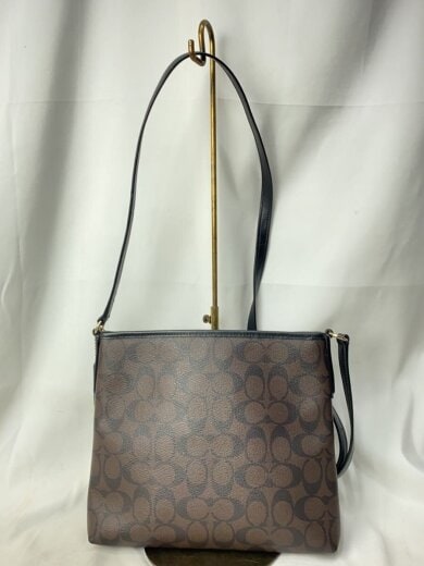 商品画像：ジップファイル・クロスボディ_シグネチャー_ブラウン/PVC/BRW/総柄 3