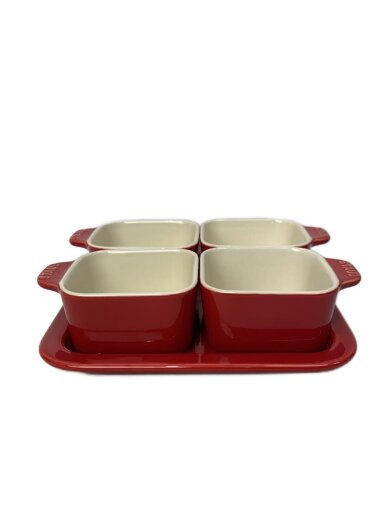 商品画像：洋食器その他/4点セット/RED/40511-119 1