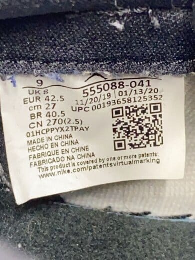 商品画像：AIR JORDAN 1 RETRO HIGH OG/27cm/BLU// 5