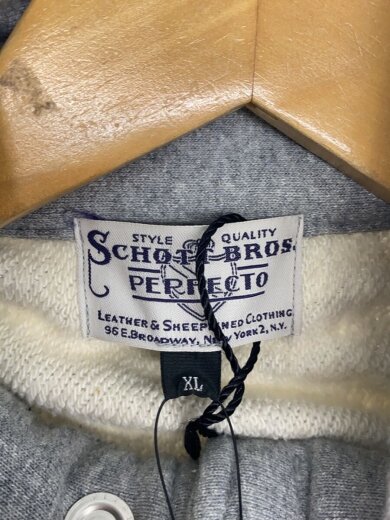 商品画像：PERFECTO SNAP PULLOVER SWEAT/XL/コットン/GRY/無地/782-49320// 3