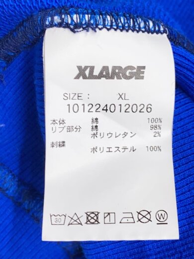 商品画像：パーカー/XL/コットン/BLU/101224012026 4