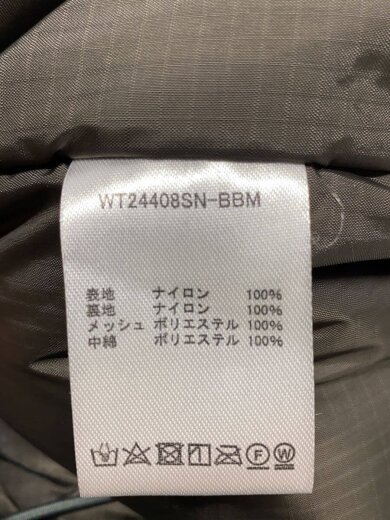 商品画像：ナイロンベスト/M/ナイロン/GRY/無地/WT24408SN-BBM 4