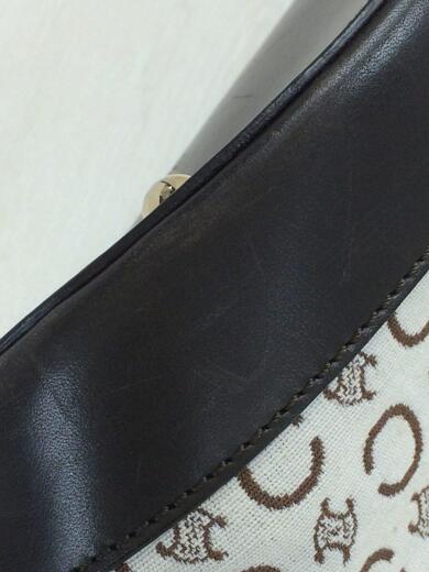 画像：CELINEトートバッグ/キャンバス/BRW/総柄7