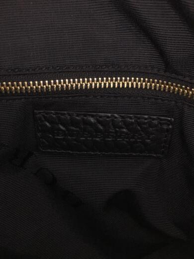 画像：BURBERRY LONDONバッグ/レザー/ブラック/無地/エレガンス/デザイナーズ/袋有/2WAY/8