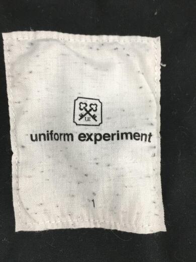 画像：uniform experimentボトム/1/コットン/BLK/UE-178026/ジョガーパンツ/スリムフィット/ストレッチパンツ/4