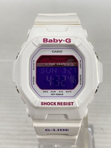 商品画像：クォーツ腕時計・Baby-G/デジタル/WHT/WHT 1