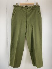 70s/TROUSERS FIELD/ボトム/M/ウール/GRN/8415-00-231-7203