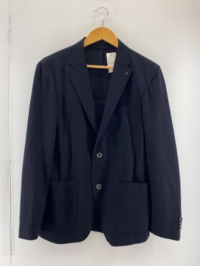 商品画像：テーラードジャケット/L/ウール/NVY// 1