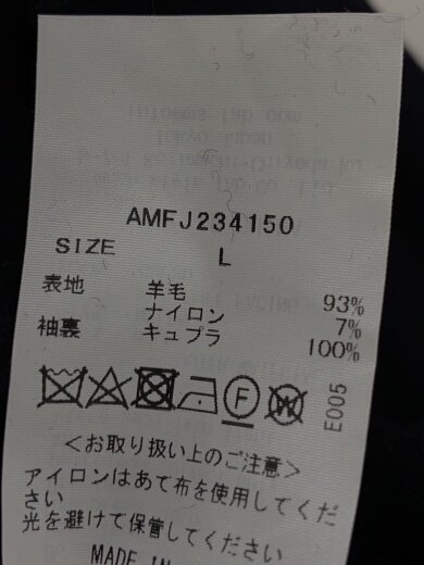 商品画像：テーラードジャケット/L/ウール/NVY// 4