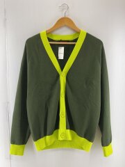 コットンカシミアカーディガン(薄手)/M/コットン/GRN/59-02-04-02004