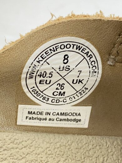 商品画像：ハイパーポートクロッグ/シューズ/26cm/BEG/スウェード 5