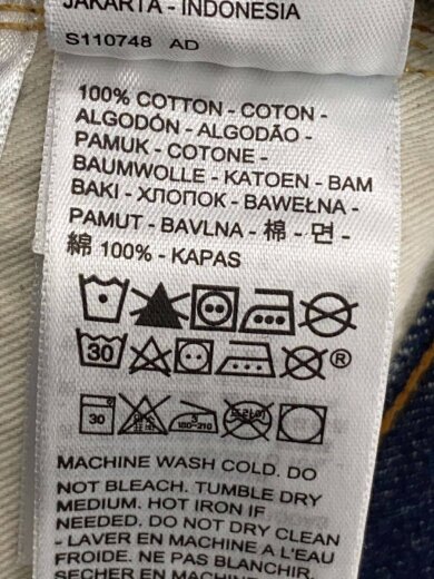 商品画像：37年モデル/ボトム/36/デニム/IDG/裾直し有り// 5