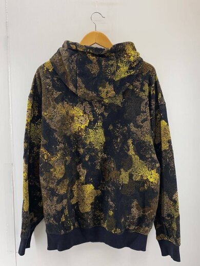 商品画像：パーカー/XL/コットン/BLK/総柄 2