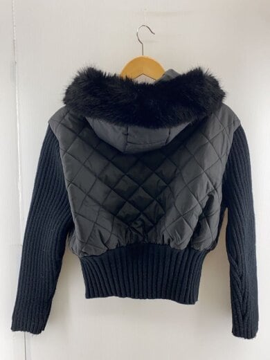 商品画像：qung/ジャケット/--/ポリエステル/BLK 2