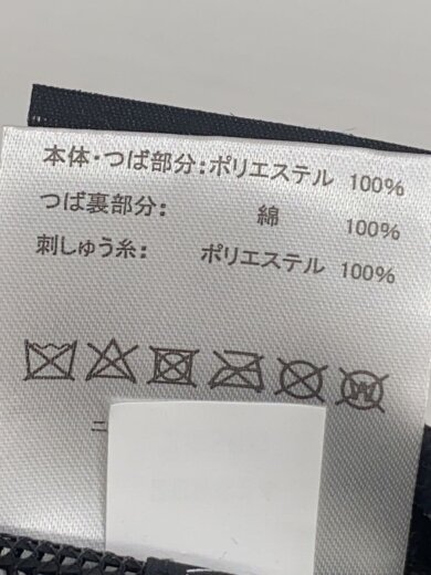 商品画像：キャップ/7 1/4/ポリエステル/BLK/メンズ 7