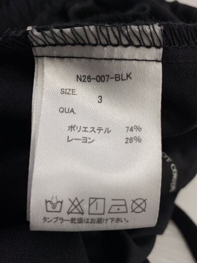 商品画像：ボトム/3/ポリエステル/BLK/N26-007-BLK 5