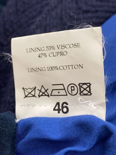 商品画像：テーラードジャケット/46/コットン/NVY 4