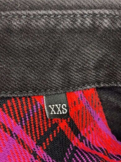 商品画像：切替ジャケット/XXS/コットン/BLK 4